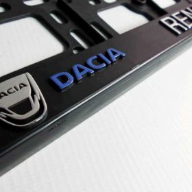 Referencje ramki do tablic rejestracyjne - Dacia