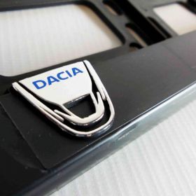 Referencje ramki do tablic rejestracyjne - Dacia