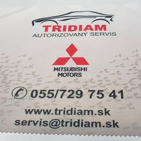 ciereczki z mikrofibry - ciereczki - Tridiam - Mitsubishi