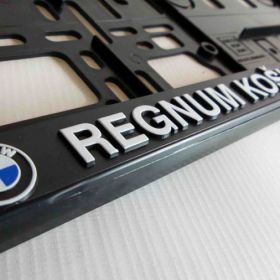 Referencje ramki do tablic rejestracyjne - BMW