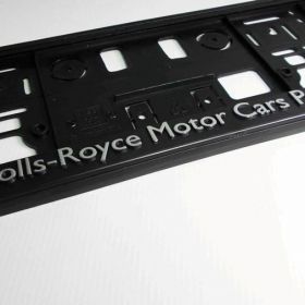 Referencje ramki do tablic rejestracyjne - Rolls Royce Motor