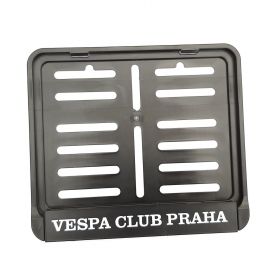 ramki do tablic motocykl - uchwyty na tablice rejestracyjne - Vespa club Praha