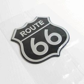 Naklejki 3D - naklejki samochodowe - Route 66
