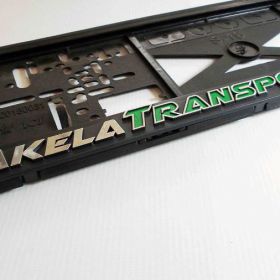 Referencje ramki do tablic rejestracyjne - Akela Transport