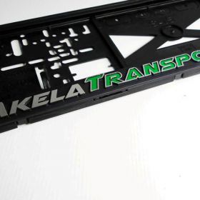 Referencje ramki do tablic rejestracyjne - Akela Transport